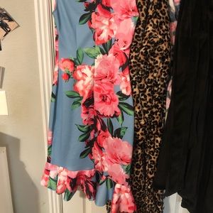 Flowered, Vince Camuto dress.